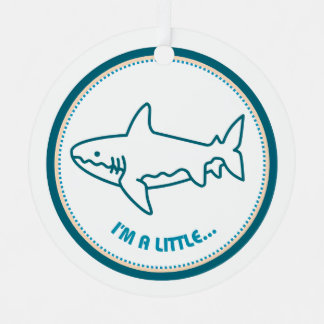 I'm a little... SHARK! Christmas Ornament 
