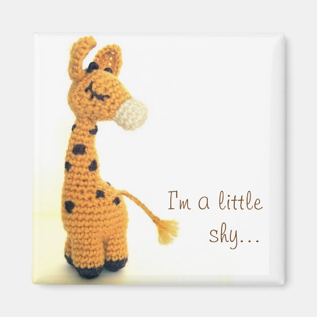 I'm a little shy... magnet (Front)