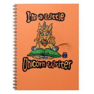I'm A Little Unicorn Writer Spiral Notebook