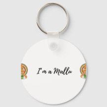I'm a mallu premium face mask classic round sticke