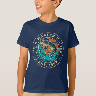 I'm a master baiter, Funny Fishing T-Shirt