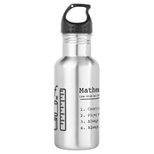 I'm a mathematician  532 ml water bottle