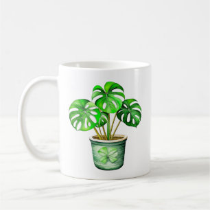 I'm a Monstera without My Coffee   Funny Plant Pun Coffee Mug