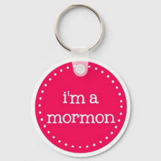 I'm a mormon key ring