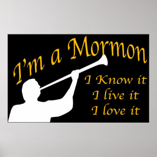 "I'm A Mormon" poster. Poster