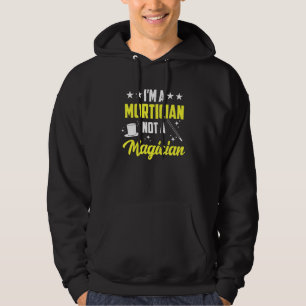 I'm A Mortician Not A Magician Funeral Director Hoodie