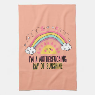 I'm A Motherf*cking Ray of Sunshine Bath Towel Set
