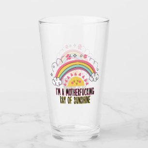 I'm A Motherf*cking Ray of Sunshine Bath Towel Set Glass