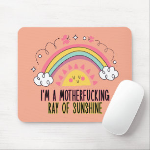 I'm A Motherf*cking Ray of Sunshine Bath Towel Set Mouse Mat