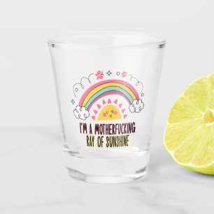 I'm A Motherf*cking Ray of Sunshine Bath Towel Set Shot Glass