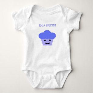 I'm a Muffin Boys Baby Bodysuit