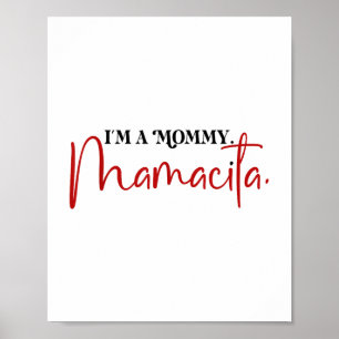 Im A Mummy Mamacita Funny Inspired Island Quotes _ Poster