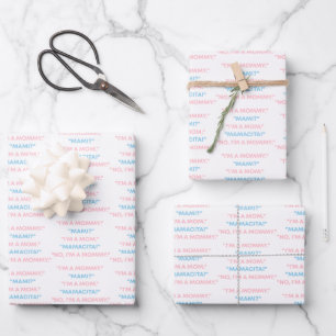 "I'm a Mummy" Wrapping Paper – Love Island