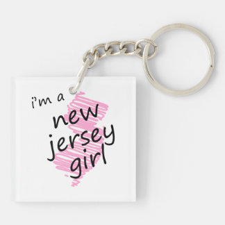 I'm a New Jersey Girl Key Ring