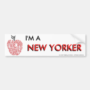 I'M A NEW YORKER BUMPER STICKER