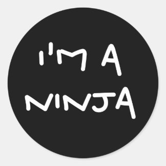 I'm a NINJA sticker