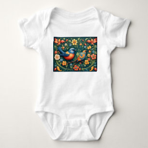 I'm a Norwegian Baby Rosemaling Infant Bodysuit