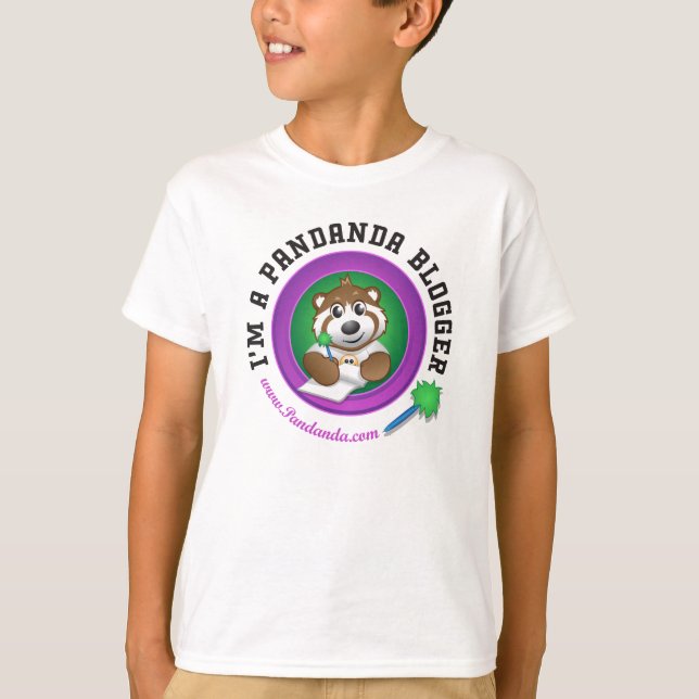 I'm a Pandanda Blogger T-Shirt (Front)