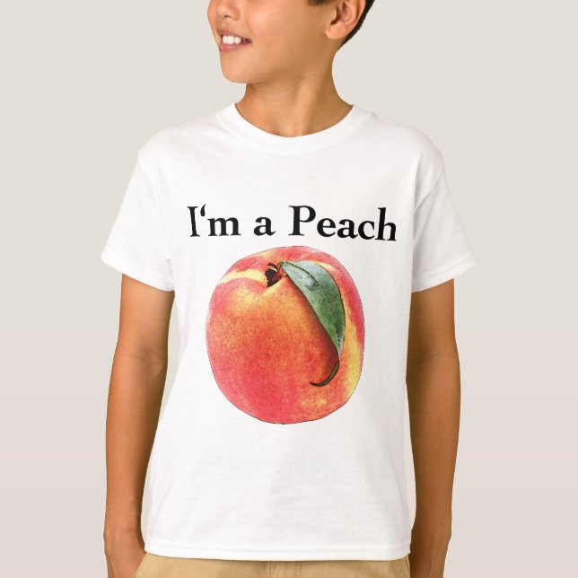 I'm a Peach T-Shirt (Front)