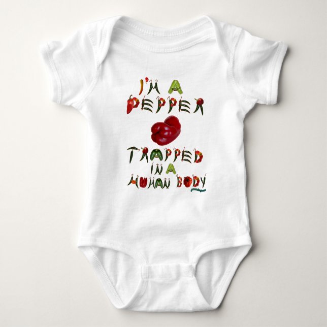 I'm a Pepper II Baby Bodysuit (Front)