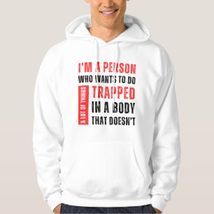 Im A Person Who Wants To Do A Lot Of Things Funny Hoodie