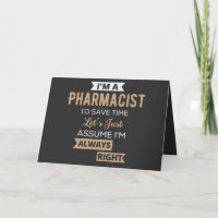 I'm A Pharmacist To Save Time Let's Just Assume