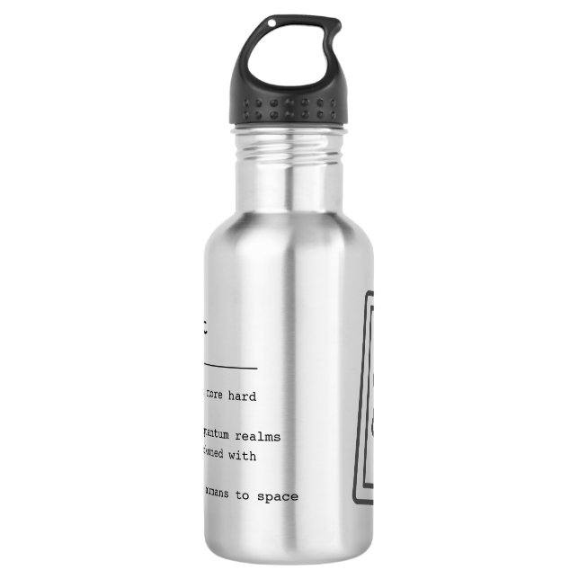 I'm a Physicist 710 Ml Water Bottle (Front)