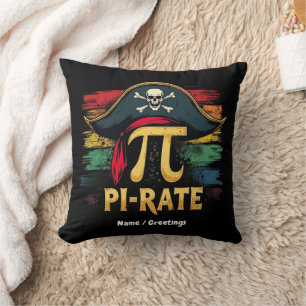 I'm a Pirate Pi Day A Funny Math Adventure Cushion