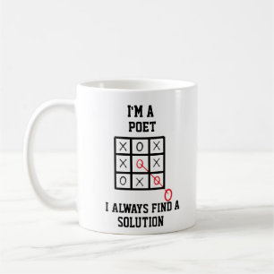 Im A Poet I Always Find A Solution Mug