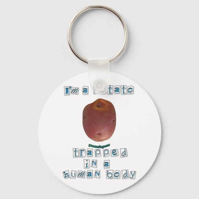 I'm a Potato Key Ring (Front)
