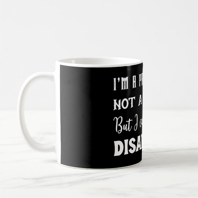 I'm a programmer, I can make bug disappear Coffee Mug (Left)