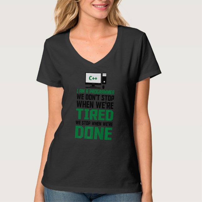 I'm A Programmer I Write Code Computer Scientist A T-Shirt (Front)