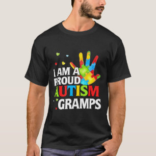 Im A Proud Autistic Gramps-Autistic Awareness Gift T-Shirt