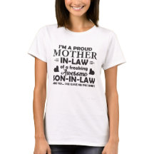 I'm a proud mother in law