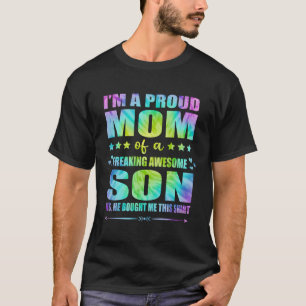 I'M A Proud Mum From Son To Mum Mothers Day T-Shirt