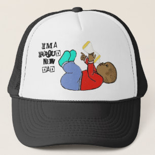 I'm a proud new dad Hat