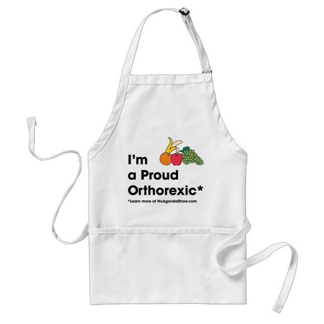 I'm a Proud Orthorexic Standard Apron (Front)
