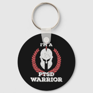 I'm A Ptsd Warrior Posttraumatic Stress Disorder A Key Ring