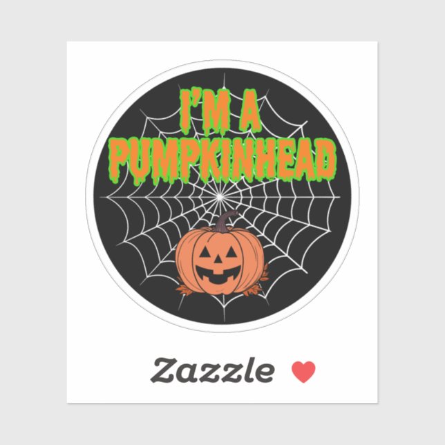I'm a Pumpkinhead w/ Spiderweb (Sheet)
