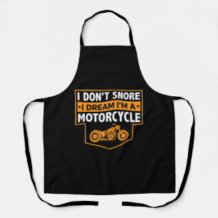 Im A Real Motorcyclist Gift For Motorcycle Lovers. Apron