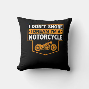 Im A Real Motorcyclist Gift For Motorcycle Lovers. Cushion