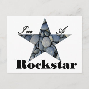 I'M A Rockstar Postcard