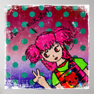 I'm a Rockstar Poster