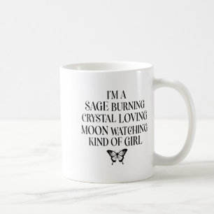 I'm A Sage Burning Crystal Loving Moon Watching Ki Coffee Mug