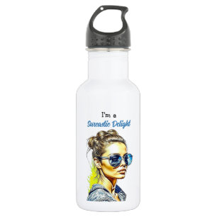 I'm a Sarcastic Delight   Funny Humour 532 Ml Water Bottle