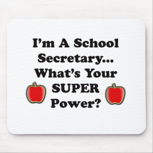 I'm a School Secretary Mouse Mat