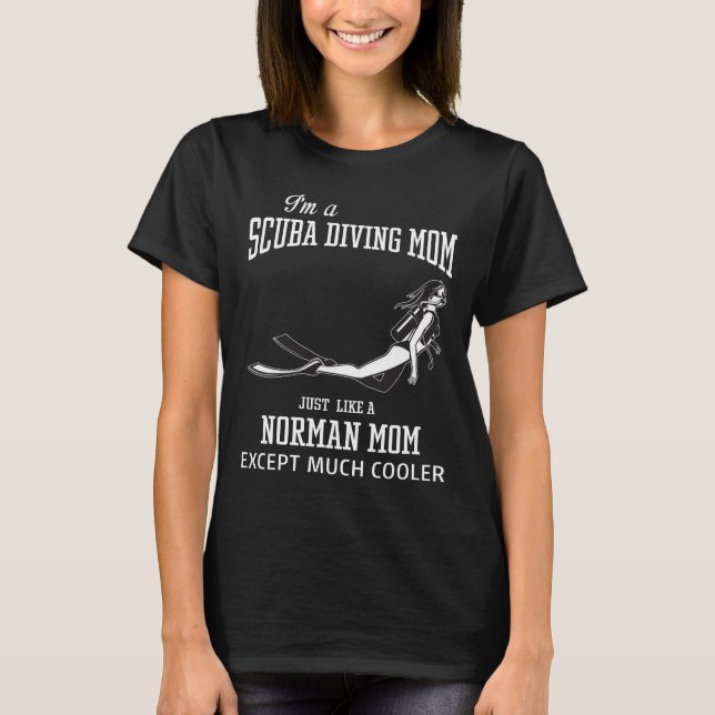 I'm a scuba diving Mum T-Shirt (Front)