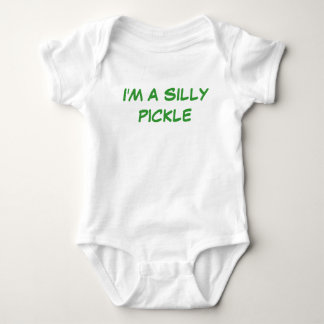 I'M A SILLY PICKLE BABY BODYSUIT