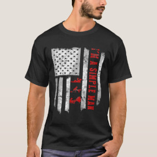 Im a simple man drink piano tee