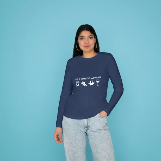I'm a Simple Woman  T-Shirt (Creator Uploaded)
